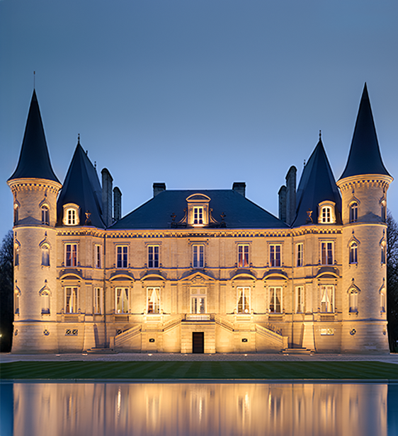 Les Tourelles de Longueville 是 Château Pichon Baron 精心打造的二軍酒之一，以酒莊經典建築外觀上象徵性的塔樓命名，展現酒莊歷史魅力與優雅氣質。身為 Pauillac 產區極具代表性的副牌，Les Tourelles de Longueville 的風格與本莊一脈相承，但更著重於柔順口感與早期即可享用的平衡感。

此酒主要取材自酒莊最具特色的 Sainte Anne 地塊，該園區以 Merlot 為主力品種，土壤組成與微氣候賦予葡萄飽滿果香與細緻結構，使其在 Pauillac 以 Cabernet Sauvignon 著稱的風格中展現出獨特的圓潤與親和力。正因如此，Les Tourelles de Longueville 的酒體兼具 Merlot 的柔美與左岸風格的深度，在年輕時即充滿易飲魅力，亦具備數年瓶中熟成的能力。

身為 Château Pichon Baron 的重要代表作之一，這款酒充分體現酒莊在葡萄園管理、釀造技術與風土詮釋上的一貫追求，精準、優雅且具有 Pauillac 典型的力量與結構。Les Tourelles de Longueville 不僅再現本莊的精神，也以其獨特個性為愛好者帶來更親近、細膩且風格鮮明的選擇。